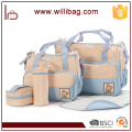 5er Set Baby Wickeltasche / Baby Wickeltasche / Windeltasche Mummy Baby Tasche